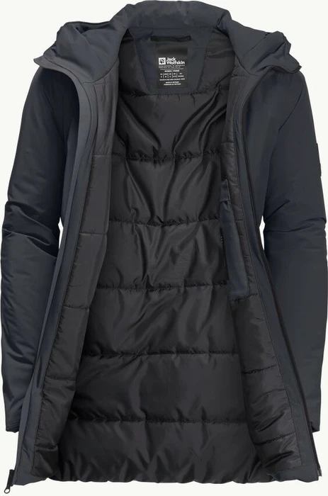 Jack Wolfskin Luisenplatz Funktionsjacke phantom (Damen)