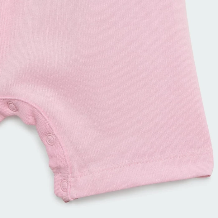 adidas Gift Set mit Beanie Jumpsuit true pink (Junior)
