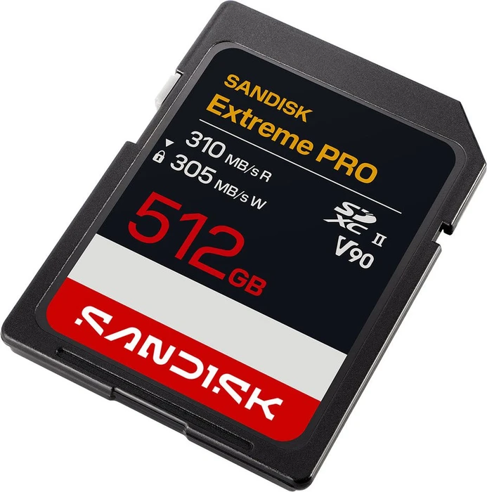 SanDisk Extreme PRO R310/W305 512GB, UHS-II, Class 10