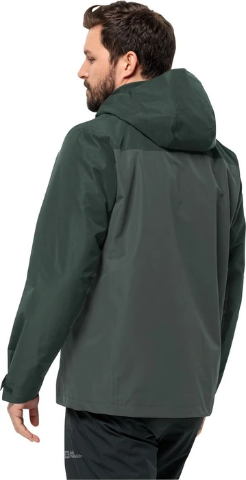 Jack Wolfskin Taubenberg 3in1 Funktionsjacke slate green (Herren)