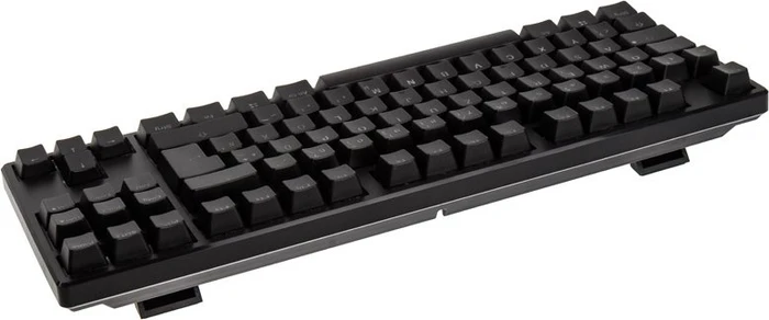 Ducky One TKL PBT schwarz, LEDs RGB, MX SPEED RGB Silver, USB, DE