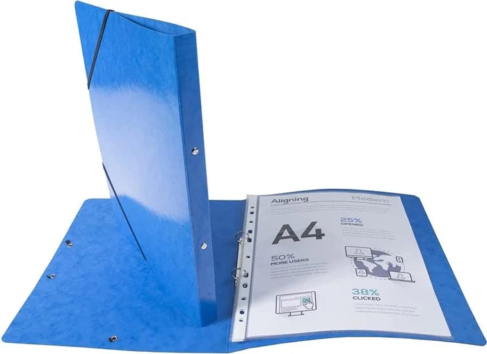 Exacompta Iderama Ringbuch 2-Ring, 20mm, A4, dunkelblau