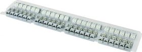 Telegärtner AMJ-S Modul T568A, RJ-45/RJ-11/RJ-12 Cat6a Modularstecker, feldkonfektionierbar, 24er-Pack