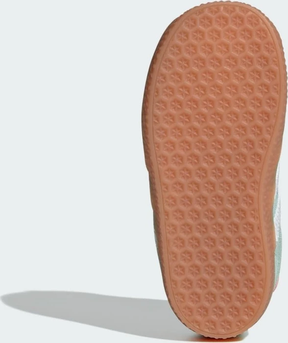 adidas Gazelle Comfort Closure Elastic Laces hazy green/cloud white/bliss pink (Junior)