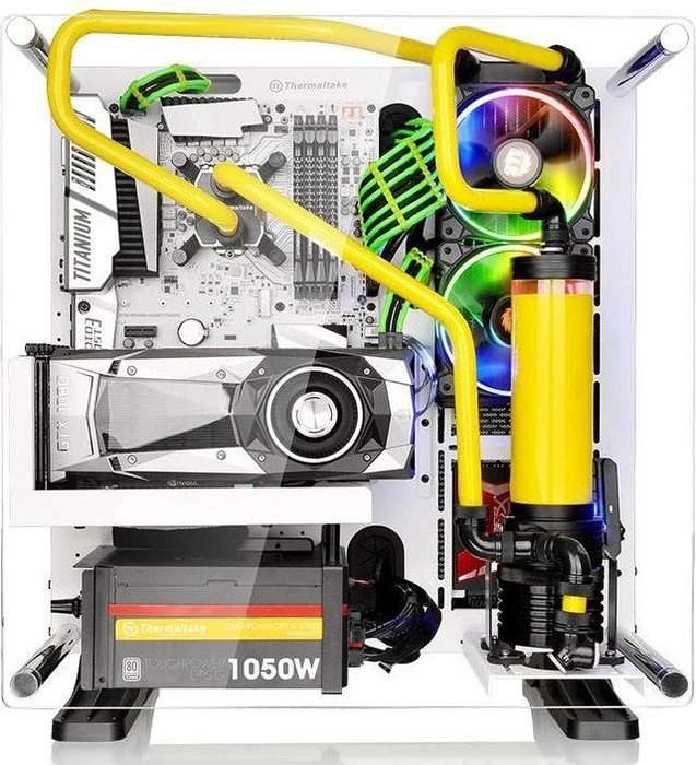 Thermaltake Core P3 Snow Edition weiß, Acrylfenster