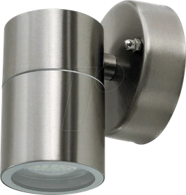 V-Tac VT-7621 GU10 Wandleuchte rund edelstahl