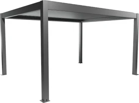 Biohort Pergola 4.5x3.5 quarzgrau-metallic/quarzgrau-metallic
