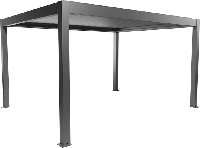 Biohort Pergola 4.5x3.5 quarzgrau-metallic/quarzgrau-metallic