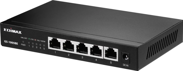 Edimax GS-10 Desktop 2.5G Switch, 5x RJ-45