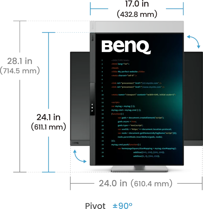 BenQ RD280UG, 28.2"