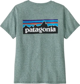 Patagonia P-6 Logo Responsibili-Tee T-Shirt kurzarm blue sage (Damen)