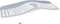 Matias Sculpted Ergonomic Rechargeable Keyboard for Mac, silber, USB, DE Vorschaubild