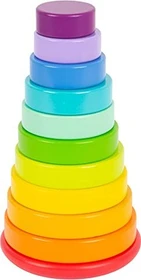 Legler Small Foot Stapelturm Regenbogen