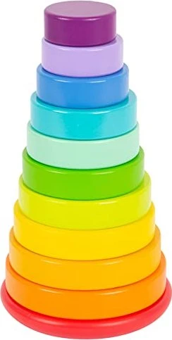 Legler Small Foot Stapelturm Regenbogen