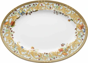 Rosenthal Versace Le Jardin de Versace Platte 34cm