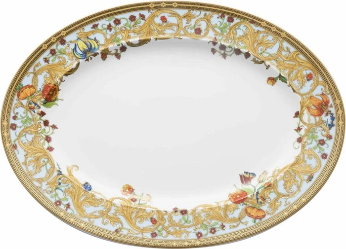 Rosenthal Versace Le Jardin de Versace Platte 34cm