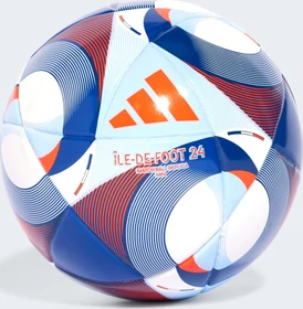 adidas Île-De-Foot 24 Mini Fußball white/solar red/clear sky/royal blue
