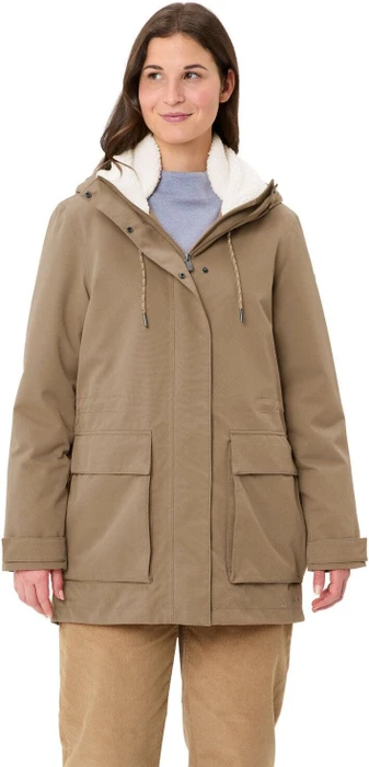 Vaude Manukau III Funktionsmantel oat (Damen)