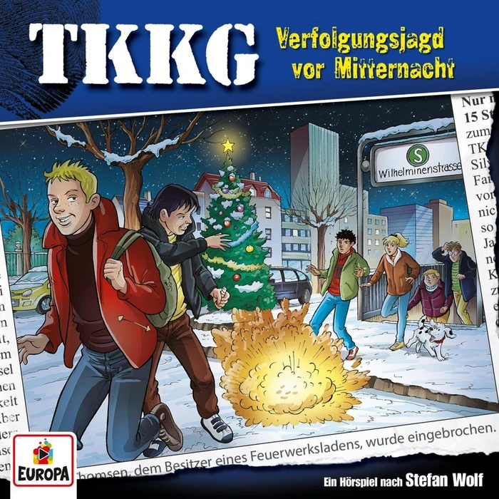 TKKG Folge 199 - Verfolgungsjagd vor Mitternacht