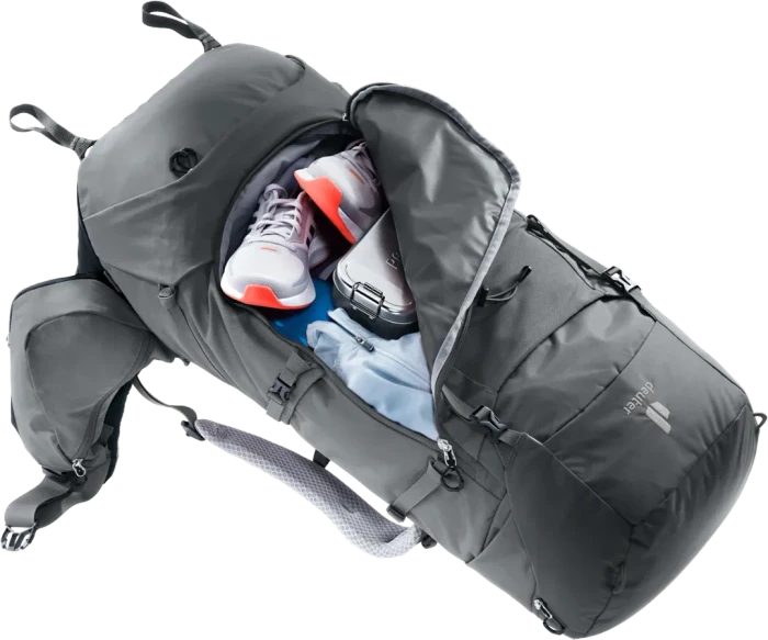 Deuter Aircontact Core 55+10 SL graphite/black (Damen)