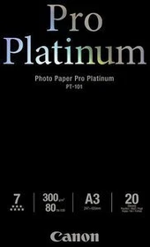 Canon PT-101 Pro Fotopapier weiß, A3, 300g/m², 20 Blatt