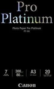 Canon PT-101 Pro Fotopapier weiß, A3, 300g/m², 20 Blatt