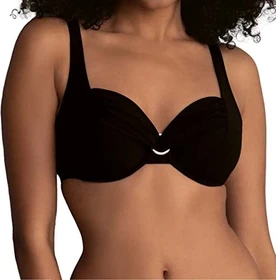 Anita Hermine Bikini-Oberteil schwarz (Damen)