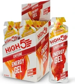 High5 EnergyGel Orange + Koffein 760g (20x 38g)