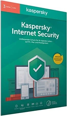 Kaspersky Lab Internet Security 2020, 3 User, 1 Jahr, PKC, FFP (deutsch) (Multi-Device)