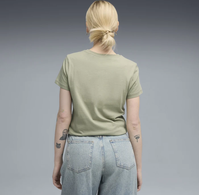Puma ESS No. 1 Logo T-Shirt kurzarm lux army