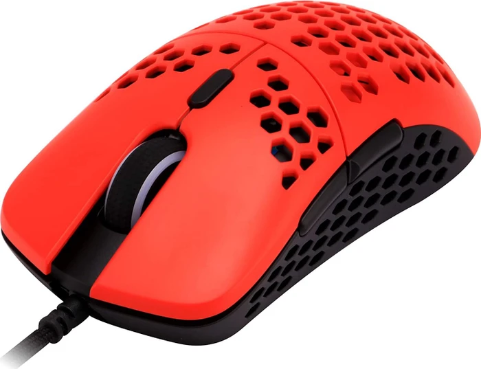 HK Gaming Mira-M Gaming Mouse Monza rot/schwarz, USB