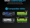 Sabrent PCIe 5.0 x16 (x4) -> 1x M.2 Key M NVMe Vorschaubild