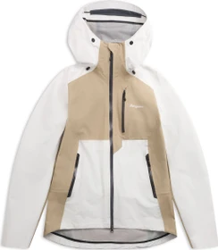 Bergans Oppdal 3L Shell Skijacke arctic white/sandstone (Damen)