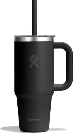 Hydro Flask Travel Tumbler Isolierbecher 710ml tonal black