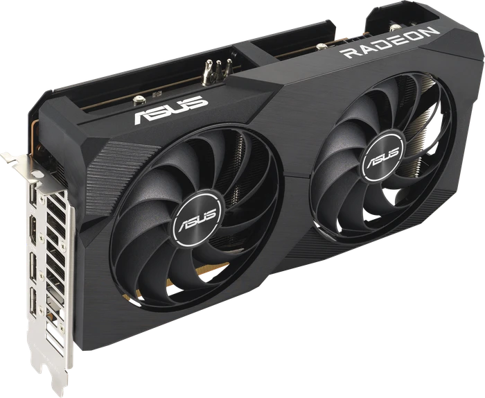 ASUS Radeon RX 6650 XT Dual OC V2, DUAL-RX6650XT-O8G-V2, 8GB GDDR6, HDMI, 3x DP