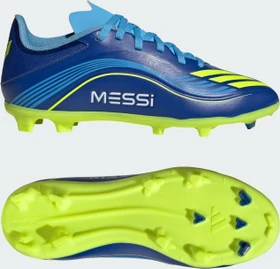 adidas F50 Messi League FG/MG royal blue/solar yellow/semi blue burst (Junior)