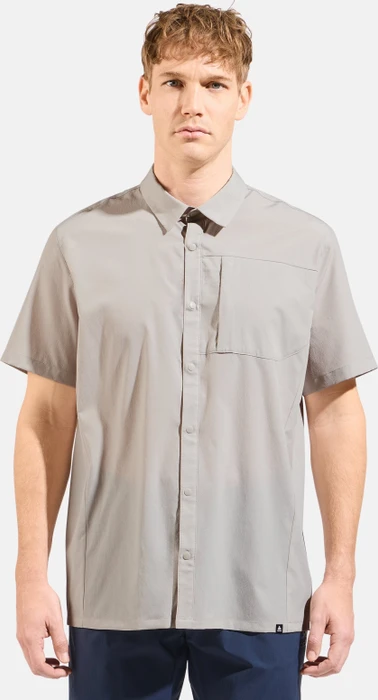 Odlo Essentials Hemd kurzarm silver cloud (Herren)