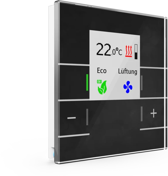 MDT Raumtemperaturregler Smart Glas
