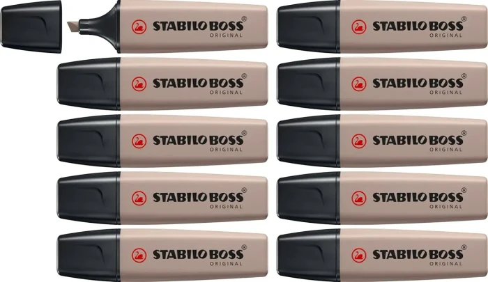 STABILO Boss Original NatureColors warmgrau, 10er-Pack