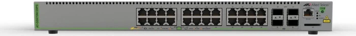 Allied Telesis CentreCOM GS970M Rackmount Gigabit Managed Switch, 24x RJ-45, 4x SFP, 370W PoE+