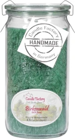 Candle Factory Mini Jumbo Duftkerze birkenwald, 1 Stück