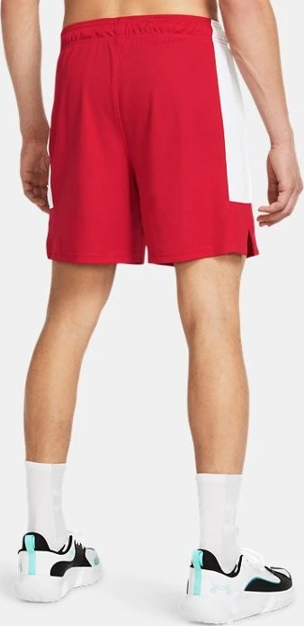 Under Armour Zone Hose kurz rot/weiß (Herren)