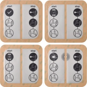 Hager Sticker für Ladestation witty mit RFID