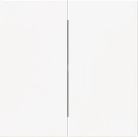 Busch-Jaeger Busch-art linear Wippe 2-fach, studioweiß matt