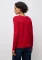 Street One Kuscheliger V-Neck Pullover racing red (Damen) Vorschaubild
