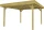 Weka 657 262x262cm Pavillon natur (657.2626.00.01)