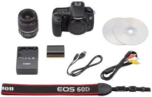 Canon EOS 60D mit Objektiv EF-S 18-55mm 3.5-5.6 IS II und EF-S 55-250mm 4.0-5.6 IS II