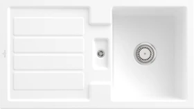 Villeroy & Boch Flavia 50 Einbau Becken reversibel stone white