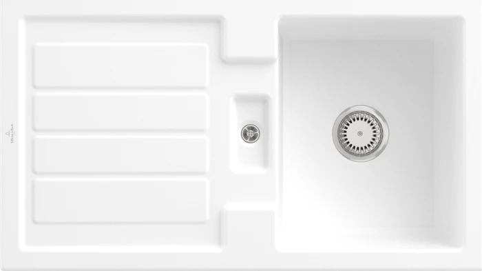 Villeroy & Boch Flavia 50 Einbau Becken reversibel stone white