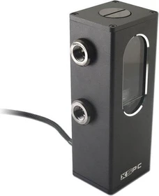 XSPC Ion Reservoir schwarz LED weiß, mit Pumpe